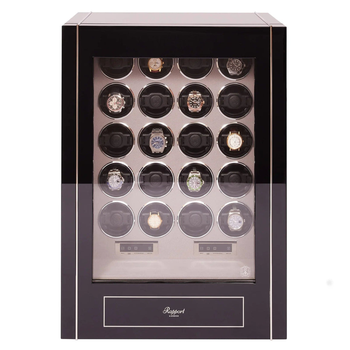 Rapport London Rapport London Watch Winder - Paramount Twelve Watch Winder Ebony Touch Screen