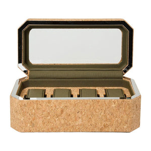 WOLF Cork WOLF Cortica 4 Piece Watch Box