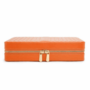 WOLF WOLF Maria Large Zip Case - Tangerine