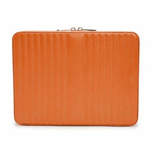 WOLF WOLF Maria Large Zip Case - Tangerine