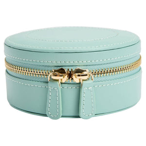 WOLF Light Green WOLF Sophia Round Zip Case - Indigo