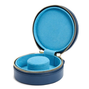 WOLF WOLF Sophia Round Zip Case - Indigo