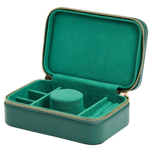 WOLF WOLF Sophia Travel Zip Case - Forest Green