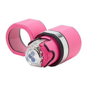 WOLF Pink WOLF Travel Watch Winder - The Rocket - Pink