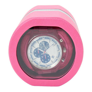 WOLF Pink WOLF Travel Watch Winder - The Rocket - Pink