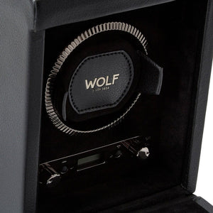 WOLF WOLF Watch Winder - British Racing Single Watch Winder - Black