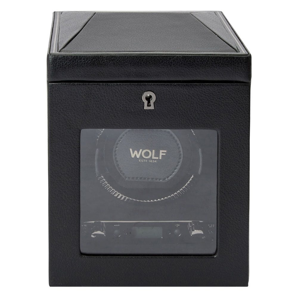 WOLF WOLF Watch Winder - British Racing Single Watch Winder - Black