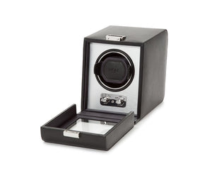 WOLF Gray WOLF Watch Winder - Heritage Single Winder - Brushed Metal