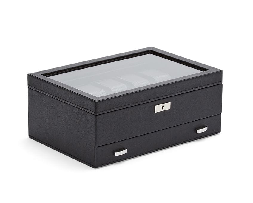 WOLF Viceroy 10 Piece Watch Box with Drawer